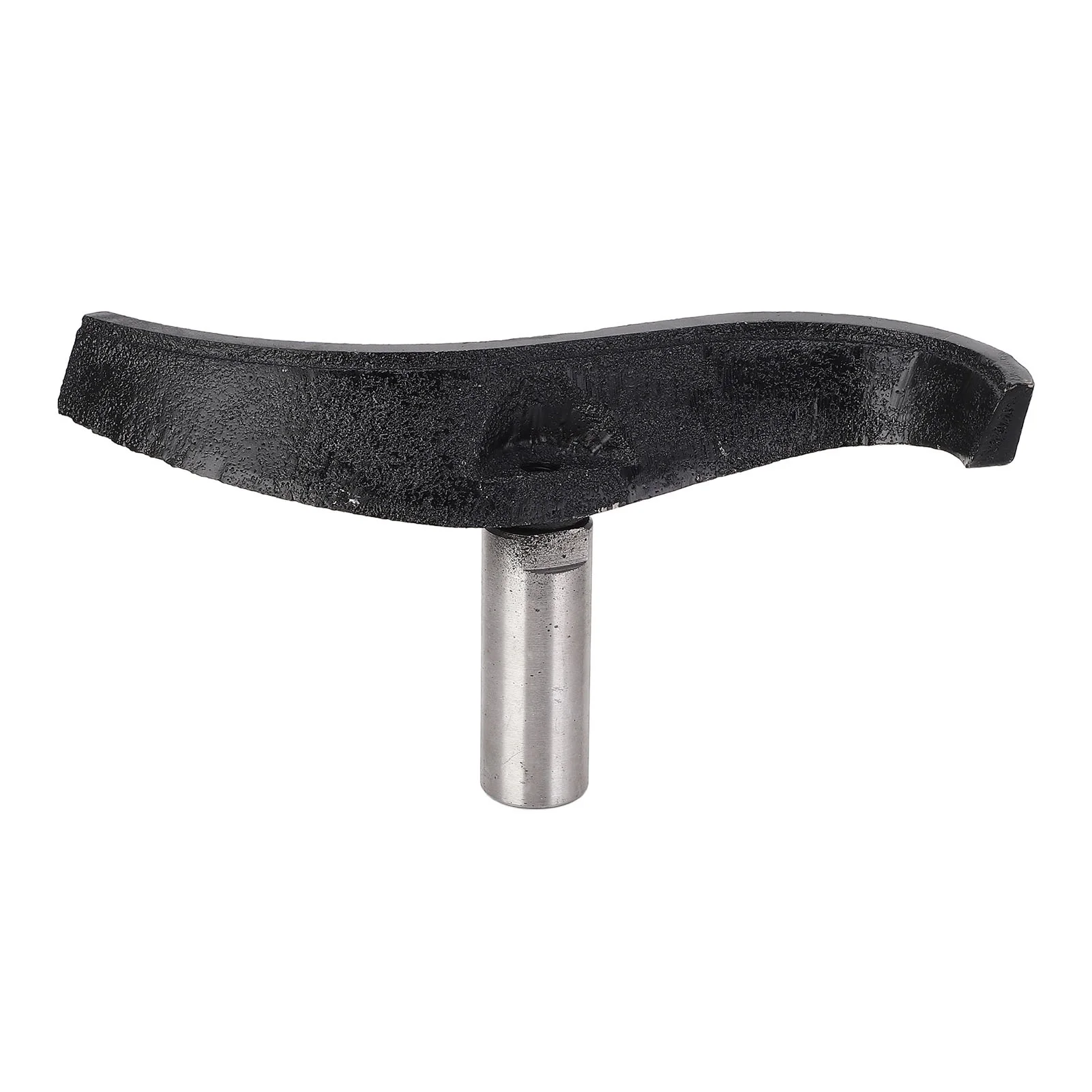 Curved Lathe Tool Rest Alloy Steel and Cast Iron 25mm Diameter Column Woodturning Lathe Tool Rest