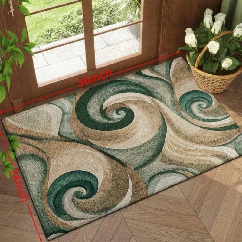 Newest Big Carpet Western Navajo Geometric Diamond Print Large Area Rug Non Slip Boho Living Room Carpet