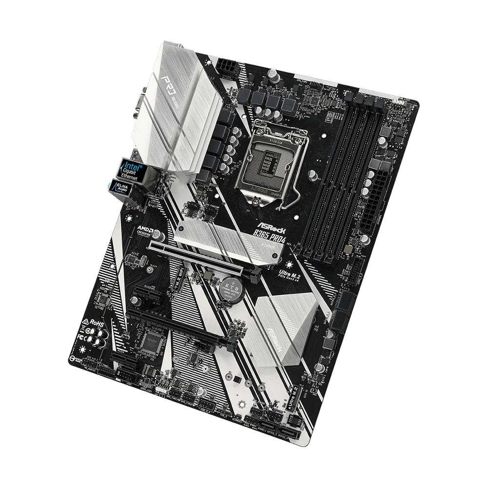 ASRock B365 carte mère LGA 1151 Intel B365 DDR4 2666 prend en charge les processeurs Intel Core 9e et 8e génération PCIe 3.0 USB 3.1 ATX