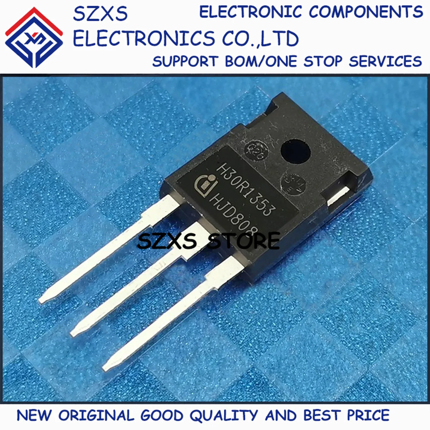 

New Original 5Pcs H30R1353 IHW30N135R3 TO-247 1350V 30A IGBT Transistor In Stock Electronic Components Good Quality