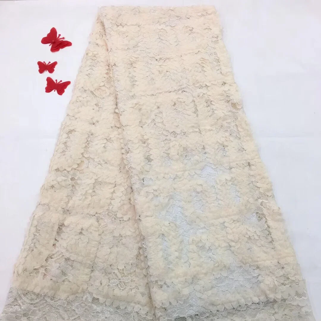 

Alibaba Express Nigerian Lace Fabric 2018 High Quality Lace Purple Tulle Lace Fabric White African Dresses For Women 54