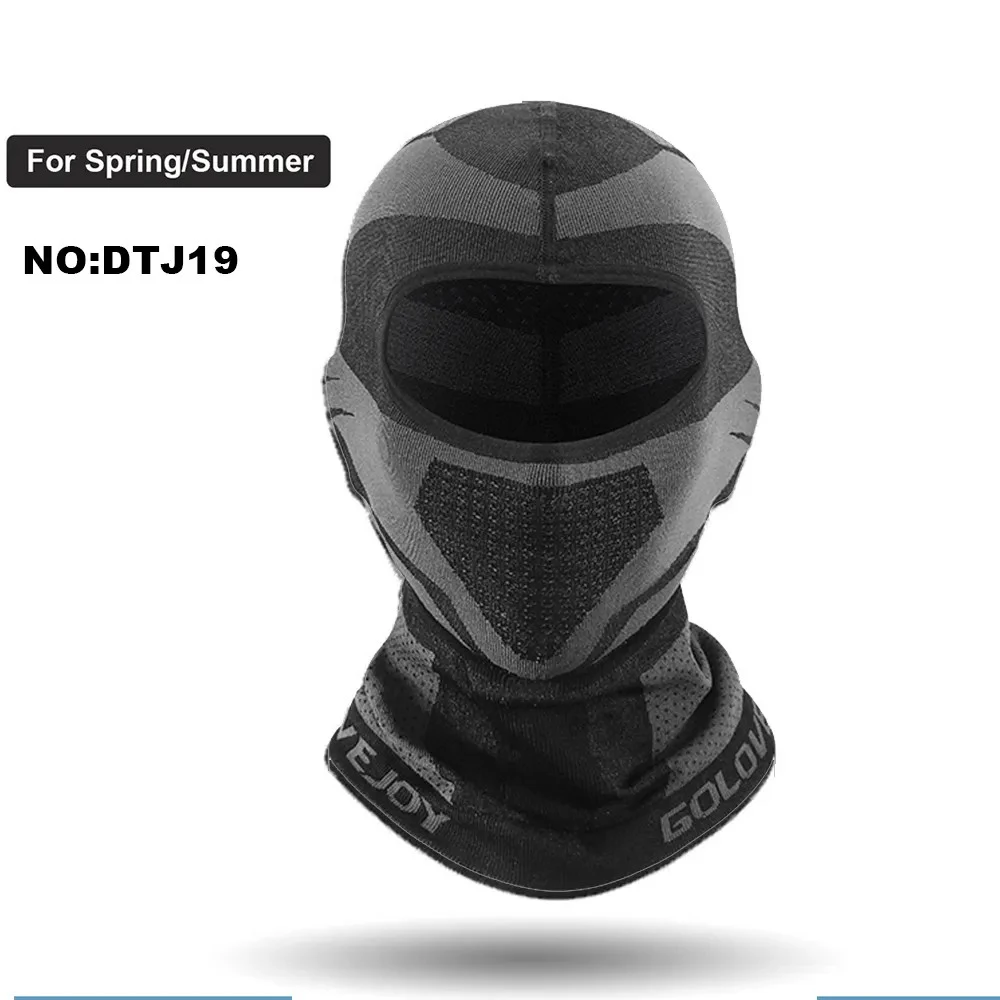 

Breathable Mask Full Face Balaclava Four Seasons Breathable Ski Mask Motorcycle Cycling Bike Scarf Hat Casco Moto Helmet Hood