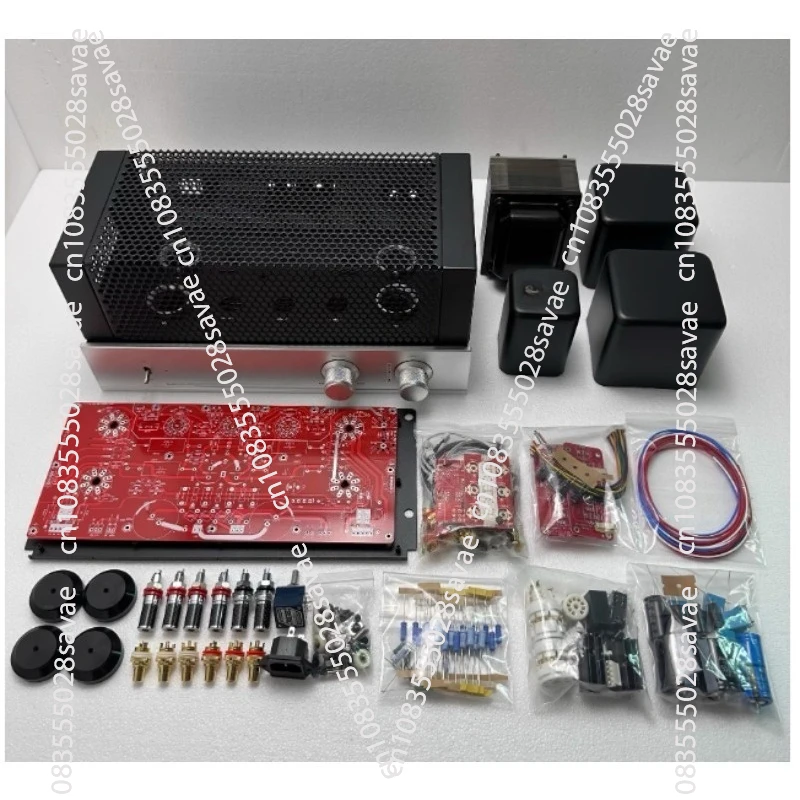 High Fidelity Electronic Tube Gallbladder Machine EL34 Push-pull Machine HIFI Amplifier DIY Kit Fever Speaker