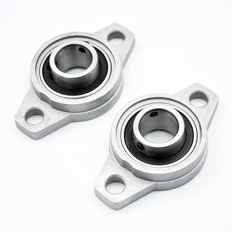 2pcs Pillow Block Bearing Mounted Bearing KFL08 KFL000 KFL001 KFL002 KFL003 KFL004 Bore 8mm 10mm 12mm 15mm 17mm 20mm Zinc Alloy