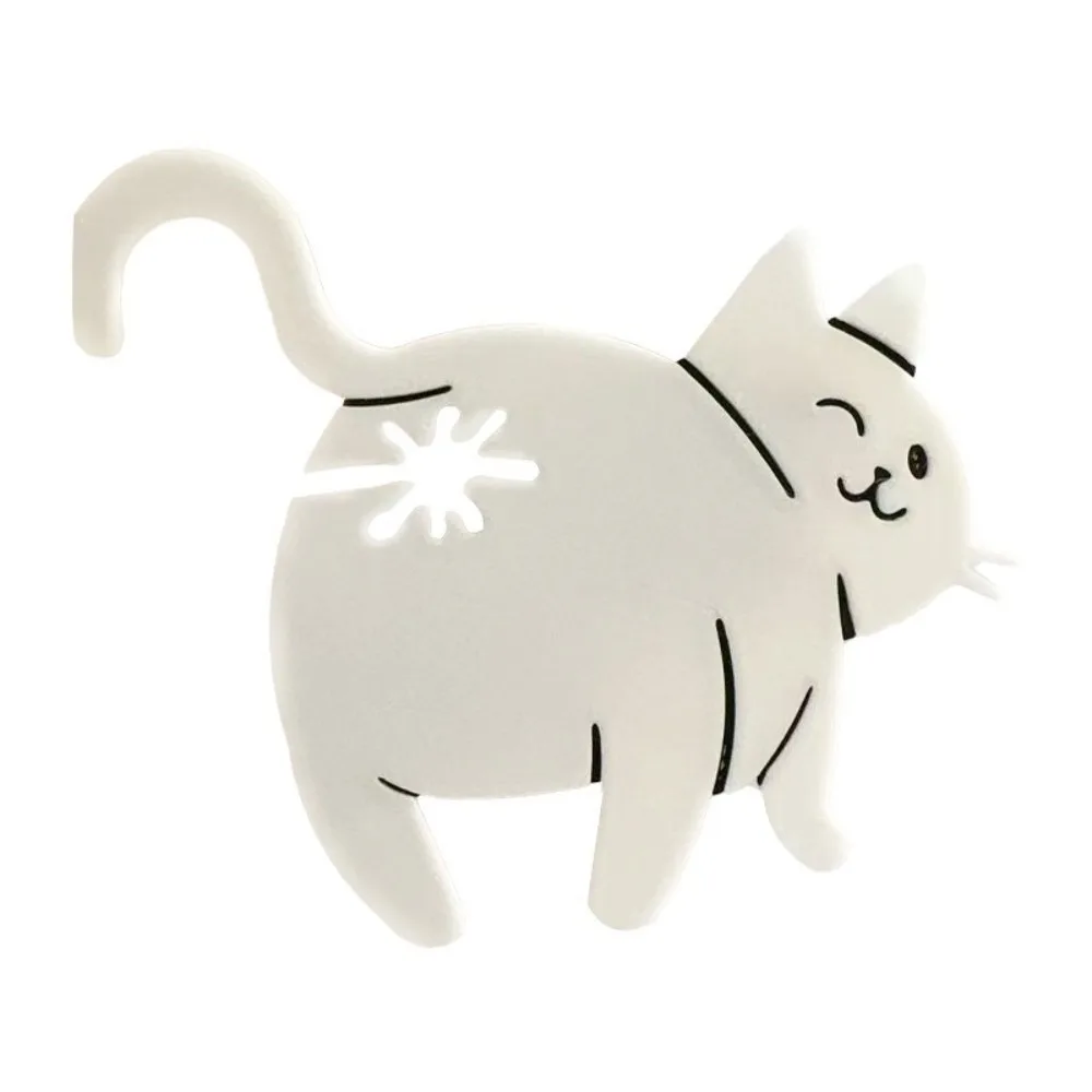 Cute 3D Printed Bread Bag Clip Novelty Kitchen Gadget Snack Bag Sealing Clip Cat Butt Food Storage Bag Clip For Cat Lovers