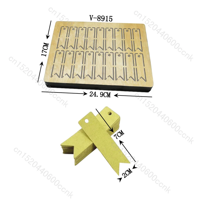 Wooden Cutting Dies for Scrapbooking, New Card, Multiple Sizes, V-8915