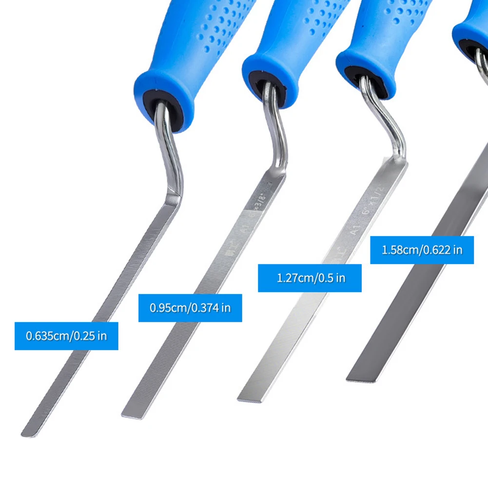 

4 шт., плоский финишный шпатель из нержавеющей стали, штукатурный шпатель для бетонного камня, штукатурки, сухой подкладки, строительный инструмент Stucco