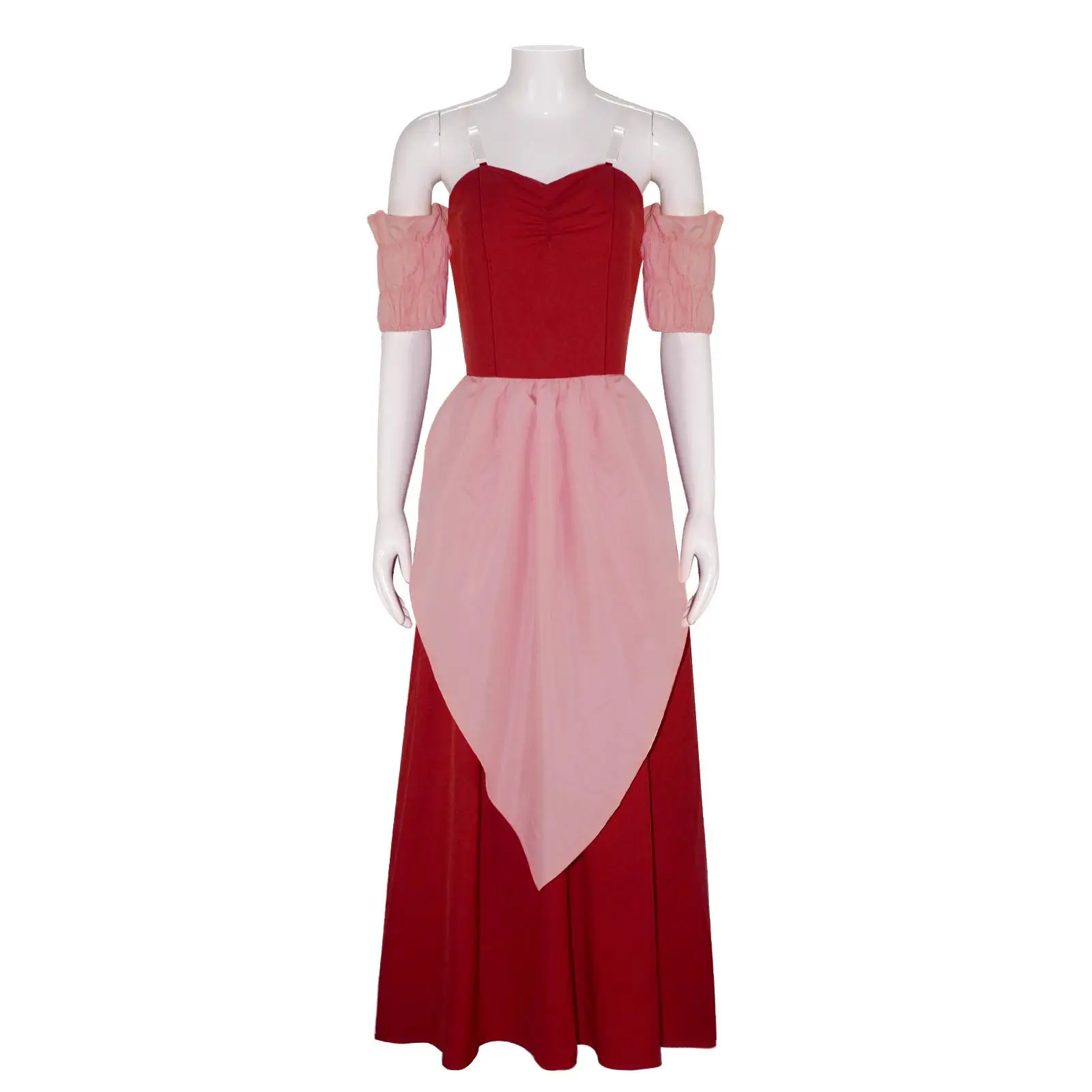 

Beauty And the Beast Cosplay Costume Princess Skirt Halloween Dress Female Elegant Retro Style Party Performance Clothing
