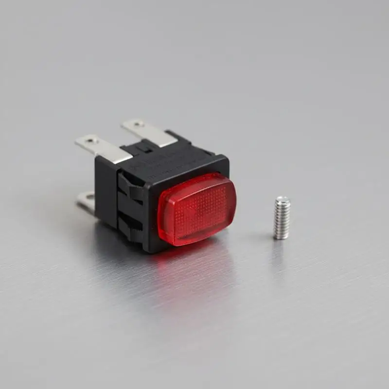 16A Heater Power Switch PS21 16 Self Lock ON OFF Electrical Rocker Switch Push Button for Device Upgrade
