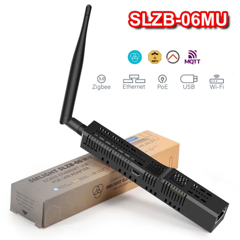 Zigbee 3.0 to Ethernet USB Gateway for Home Assistant