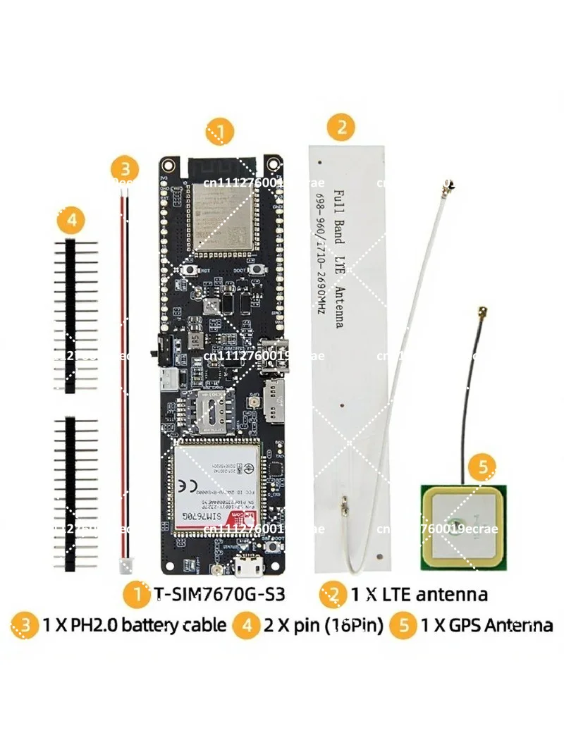 4G LTE ESP32-S3 Development Board Cellular Module for IoT Low-Power Long-Range Communication with GPS
