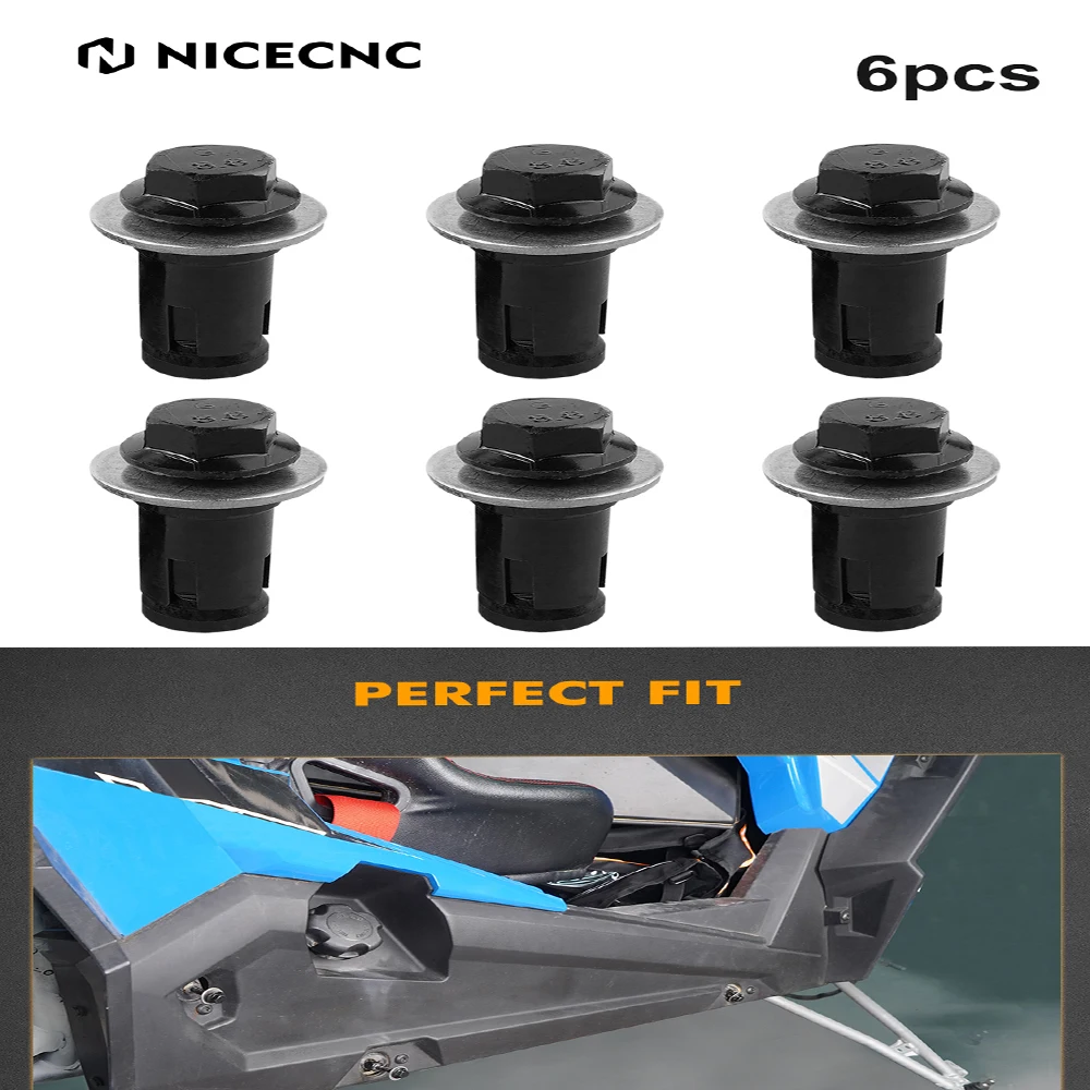 

For RZR XP / XP 4 Turbo Rock Slider Mounting Hardware Bolt Screw Nut For Polaris RZR XP 1000 2014-2022 RZR900 UTV Accessories