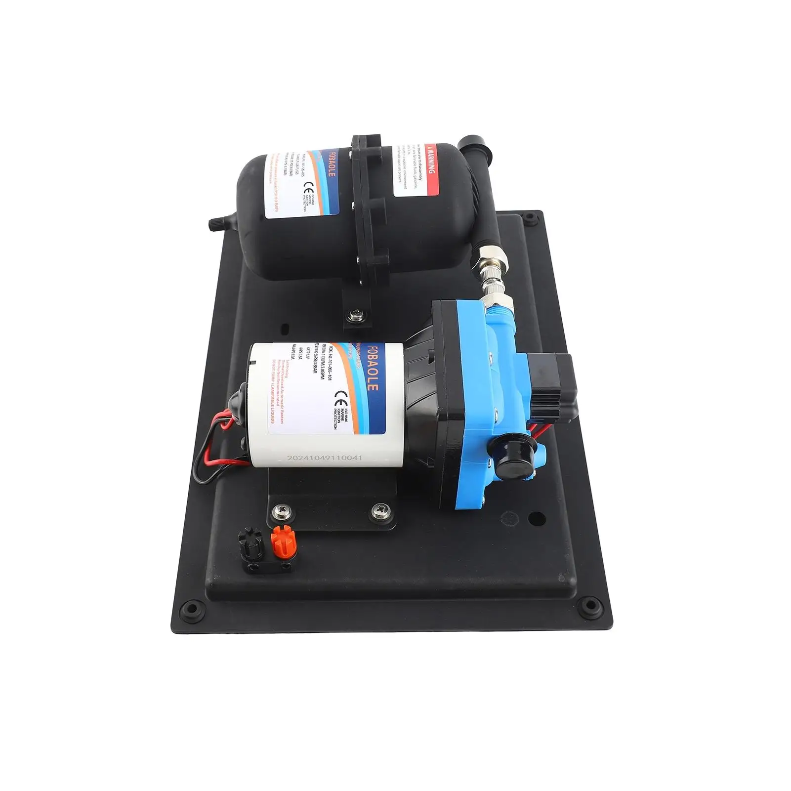 مضخة مياه معززة للتحكم في الضغط المتكامل 12 فولت 11.3LMin لـ RV للري واستخدام الحديقة