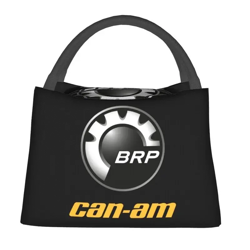 BRP ATV Can Am Logo Insulated Lunch Bags for Women Resuable Thermal Cooler Lunch Tote Work Picnic