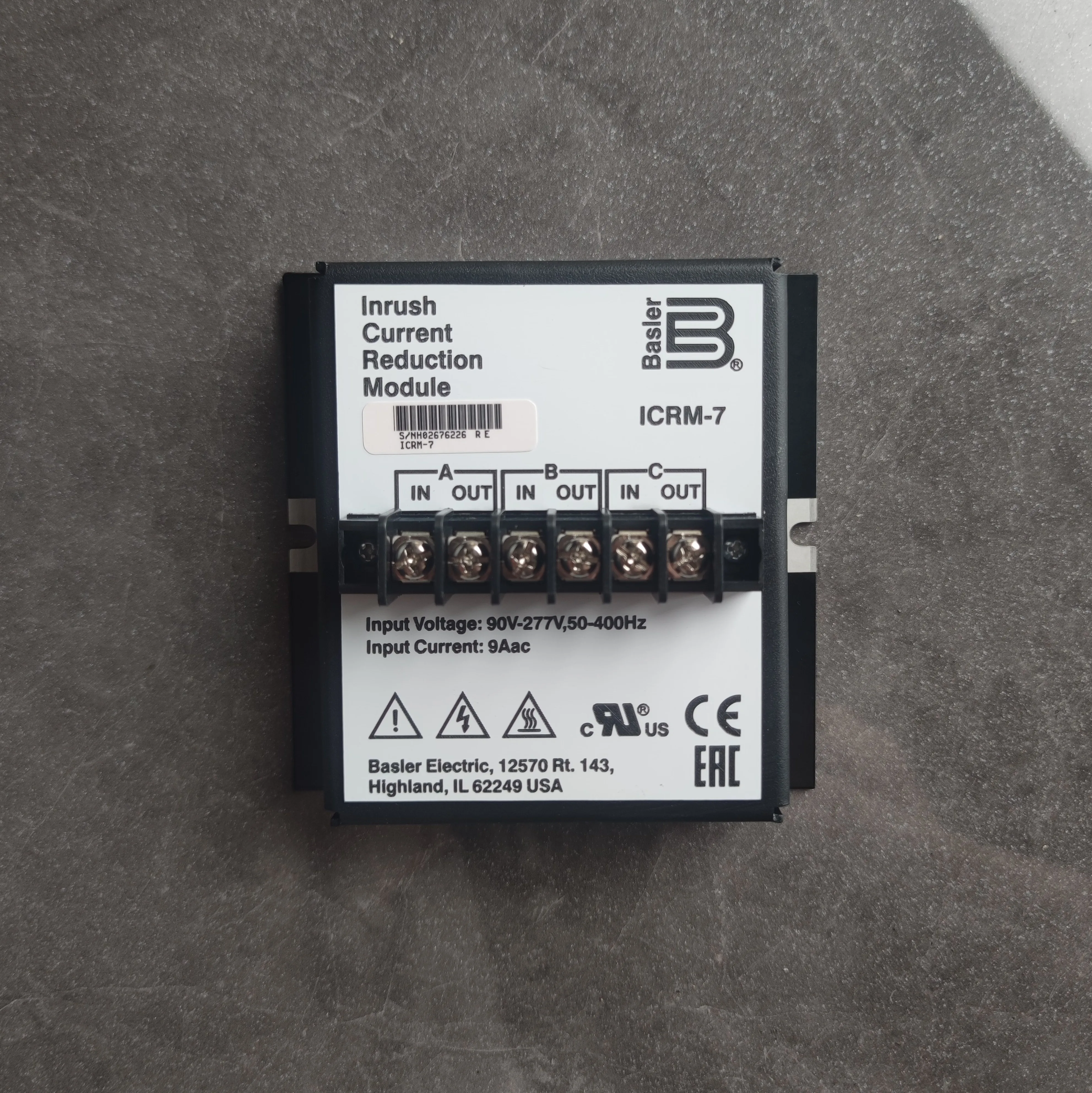 ICRM-7 Inrush Current Reduction Module High Quality Full Functionality Diesel Generator Components