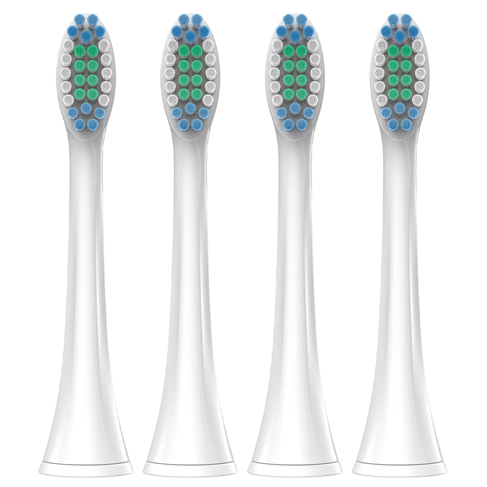 Replacement Brush Heads Compatible with Philips Sonicare Electric Toothbrush Click-on Handles, for 4100 7300 6500 9500 5900