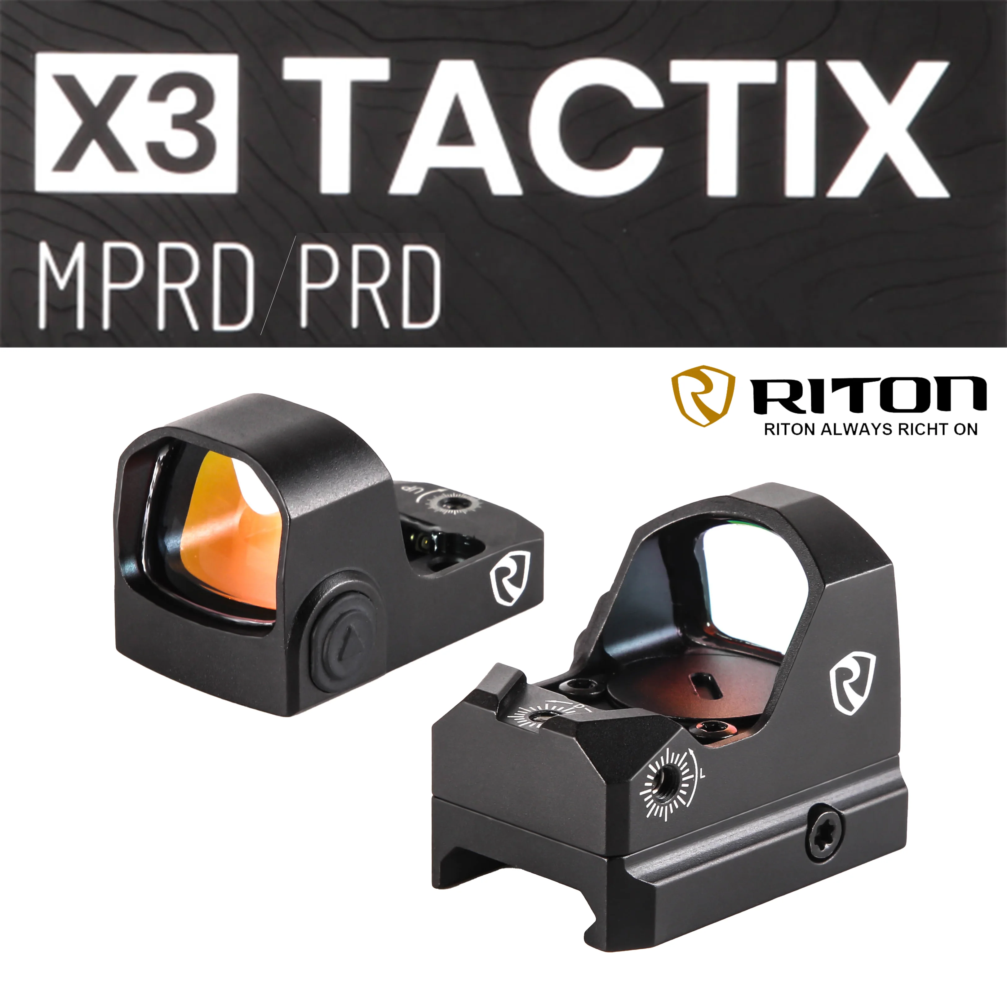 

Riton X3 Tactix PRD red dot sight,red dot airsoft，Holographic red dot sight, hunting optical system，More precise