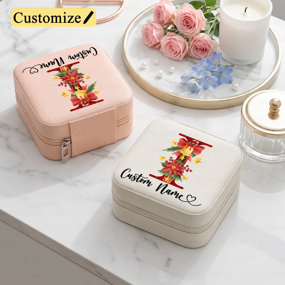 Personalized Name Christmas Jewellery Storage Box