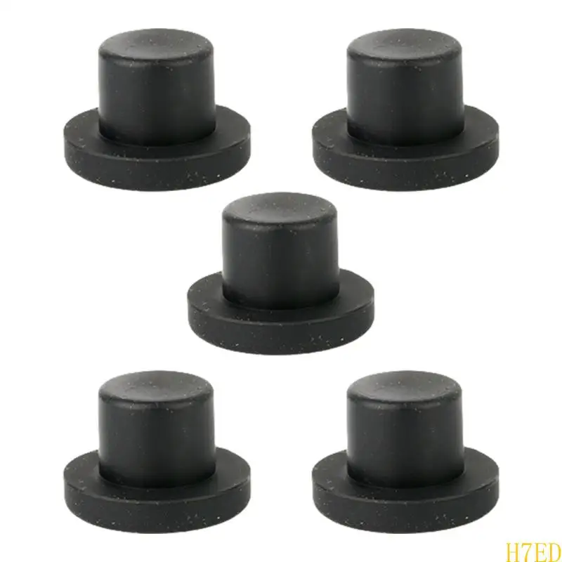 H7ED Silicone Ring Rings Plug Plug Plug Plug Stopper Plug Plugue redondo Plugue Elasticidade Caps Caps pó Junta Hole