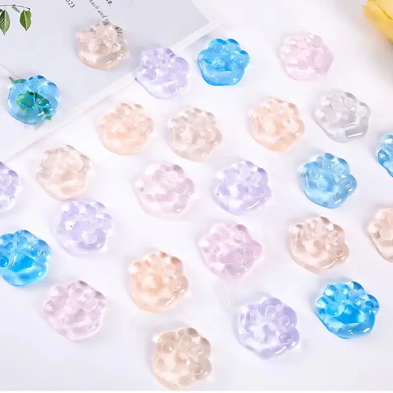 4 pçs mochi bloco de gelo bola de estresse brinquedo cubo gato garra alívio do estresse espremer brinquedo kawaii transparente brinquedo mini brinquedos mole