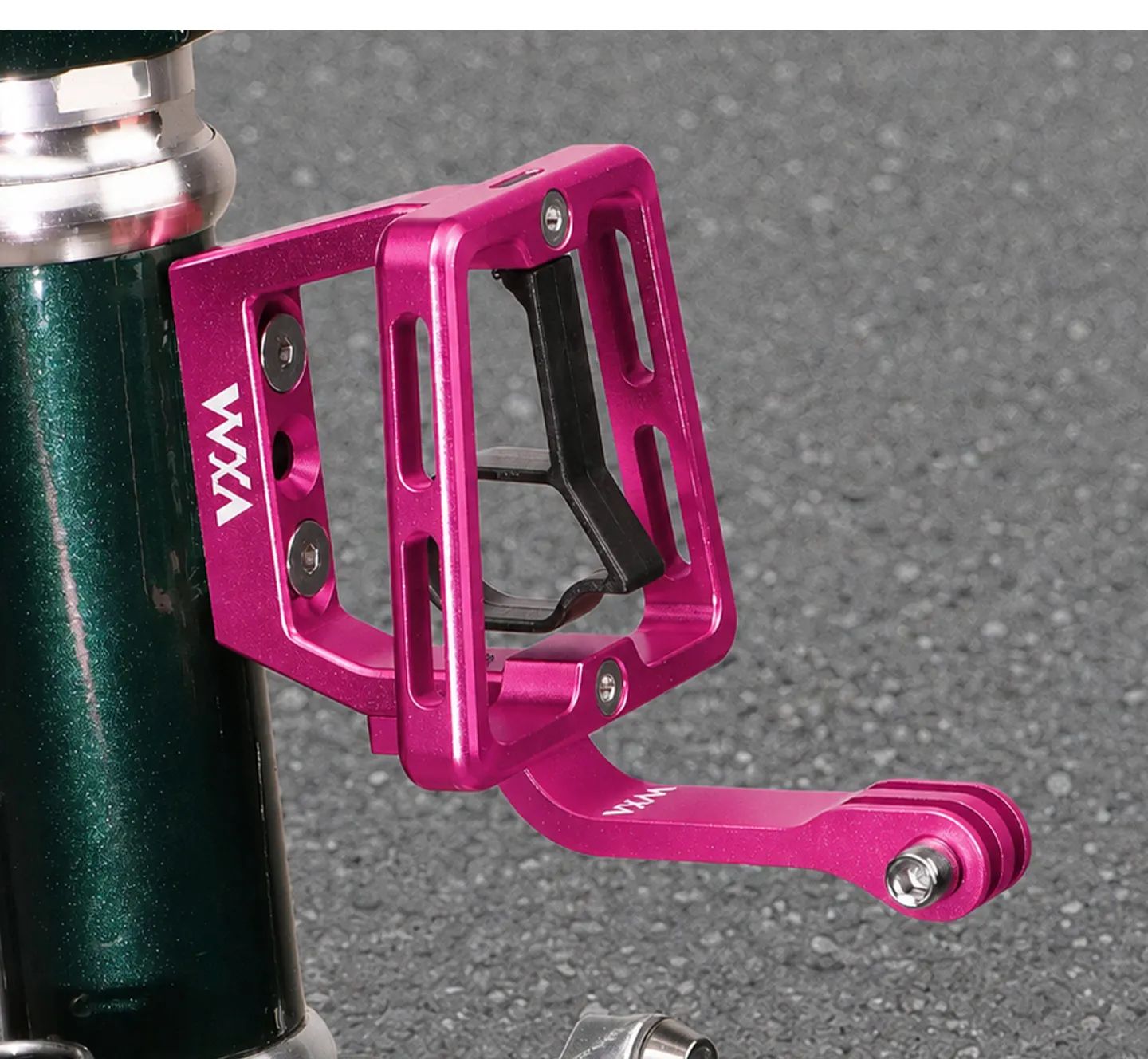 VXM Faltbares Fahrrad, Schweinsnase-Frontablage, Rhinoceros-Tasche, CNC, geeignet für kleine Kleidungsstücke und große Reihen, P8 Java Neo – Detail 14