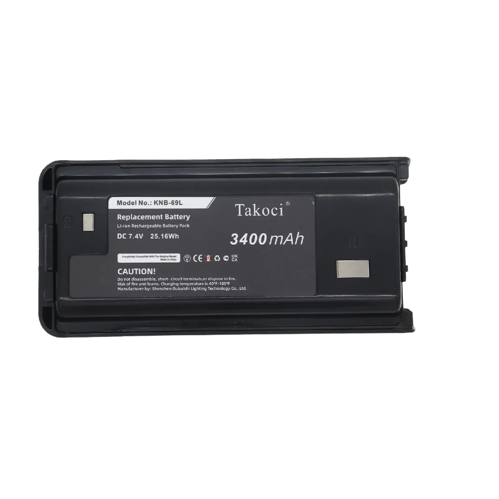 

Replacement Battery for Kenwood NX-240, NX-240V16P, NX-240V16P2, NX-248, NX-340, NX-340U16P, NX340U16P2, NX-348,TK-2200,TK-2302