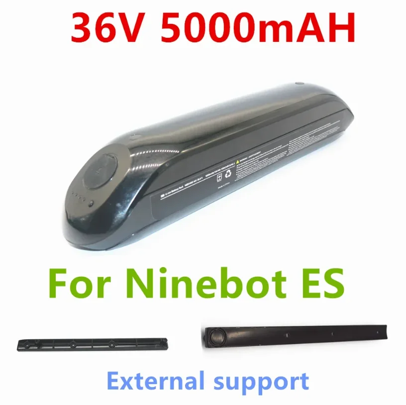 36V 5200mAh External Battery Scooter Battery Is Suitable for Ninebot Segway Es1/2/4 Series, Electric Scooter Accessories