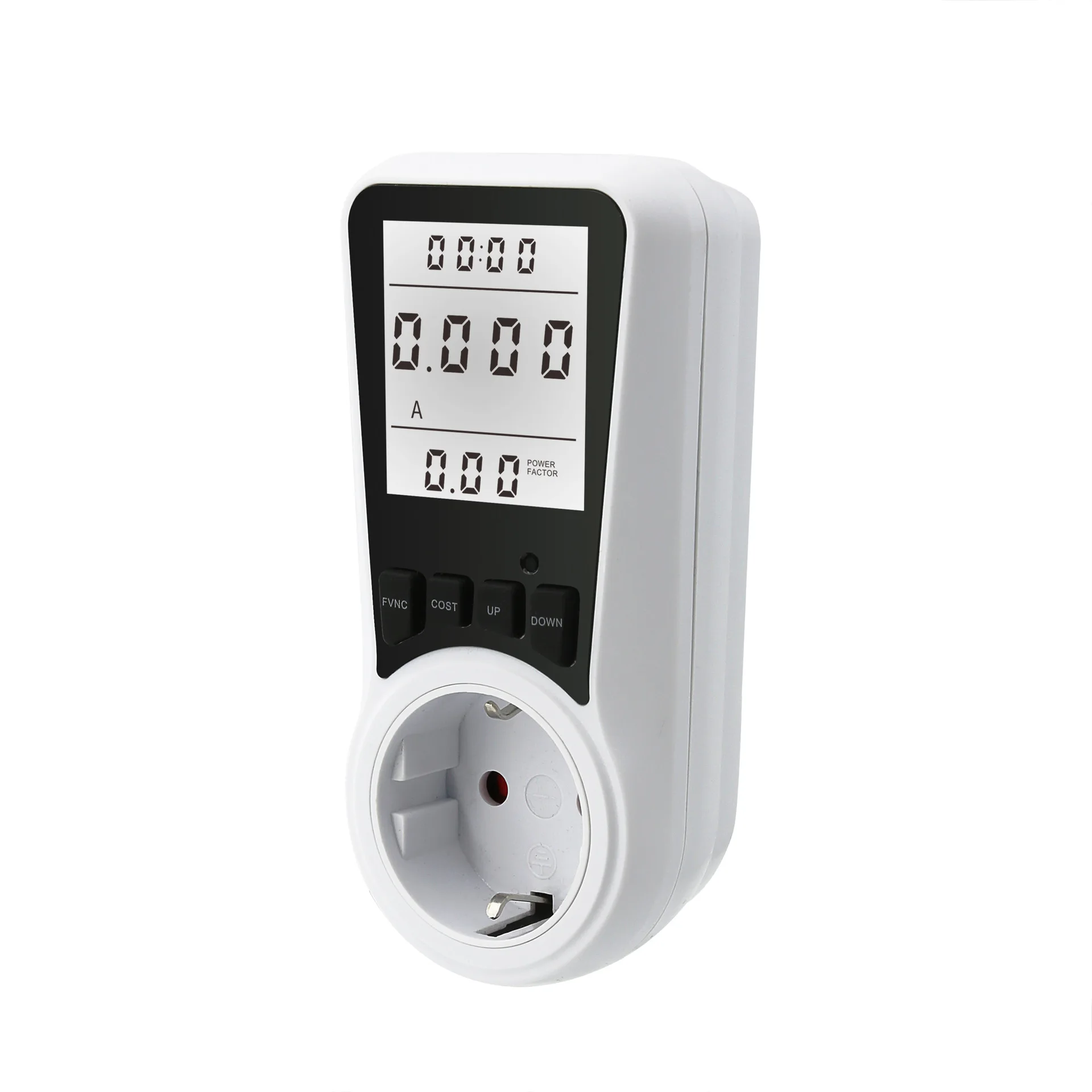 Imagem -06 - Wattmeter Digital 220v ac Medidor de Energia Elétrica Consumo de Energia Medidor de Energia Plugue da ue Quilowatt Potência Medidor de Eletricidade