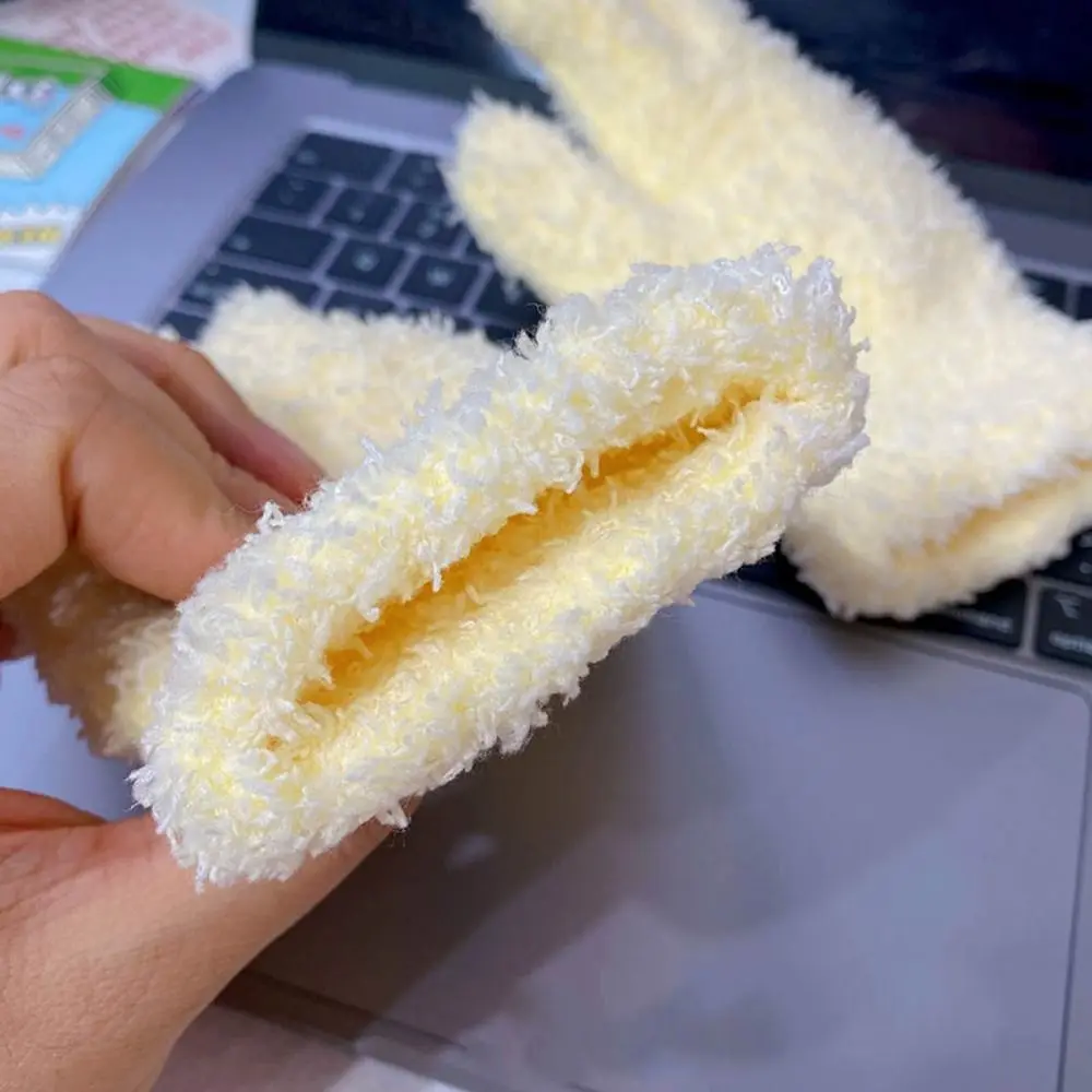 

Новые коралловые бархатные коралловые бархатные перчатки, велосипедные зимние перчатки со звездами, теплые женские перчатки с героями мультфильмов