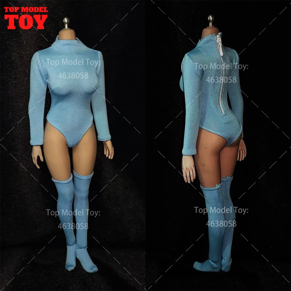 In Stock 1/6 Scale Hanging Neck One-piece Swimsuit Clothes Model for 12'' Ordinary Body Female Soldier  Action Figure Body Doll