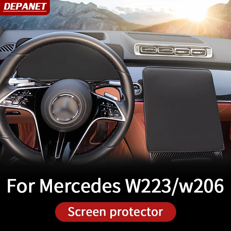 navigation protective for Mercedes w223 S series w206 class E w214 w254 glc 2021 2022 2023 covers trim amg supplies accessories