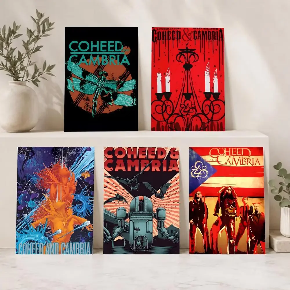 Progressive rock band Coheed and Cambria Poster Series HD Wall Living Room Home Decor Gift