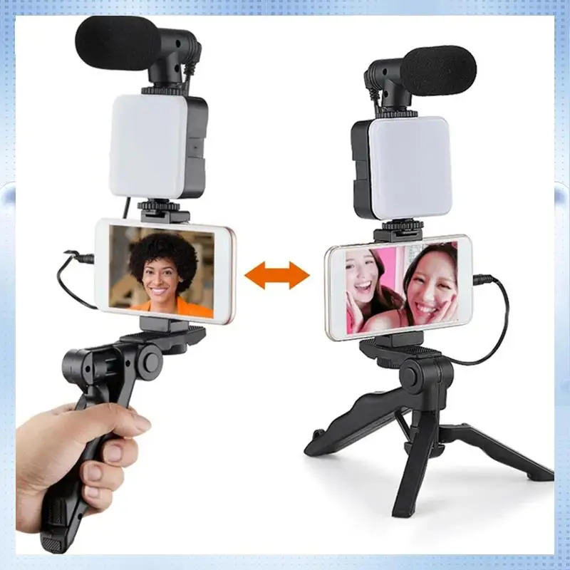 L07A-All-In-One Video Blogger Kit Handheld SLR Conference Beauty Light Fortiktok Live Stream Youtube