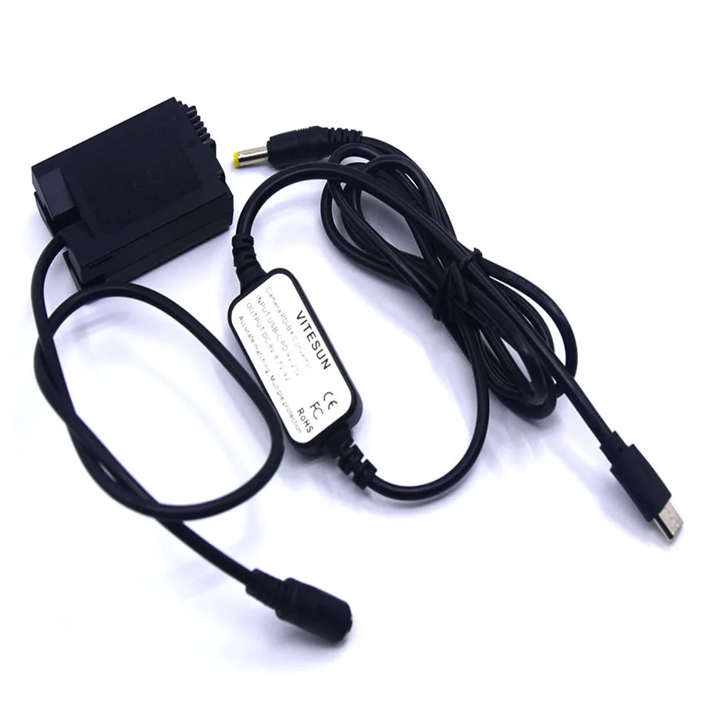 EP-5G DC Coupler EN-EL25 Dummy Battery+USB Type-C PD Power Bank Cable EH-5 EH-5A MH-32 For Nikon Z50 ZFC Z30 Cameras