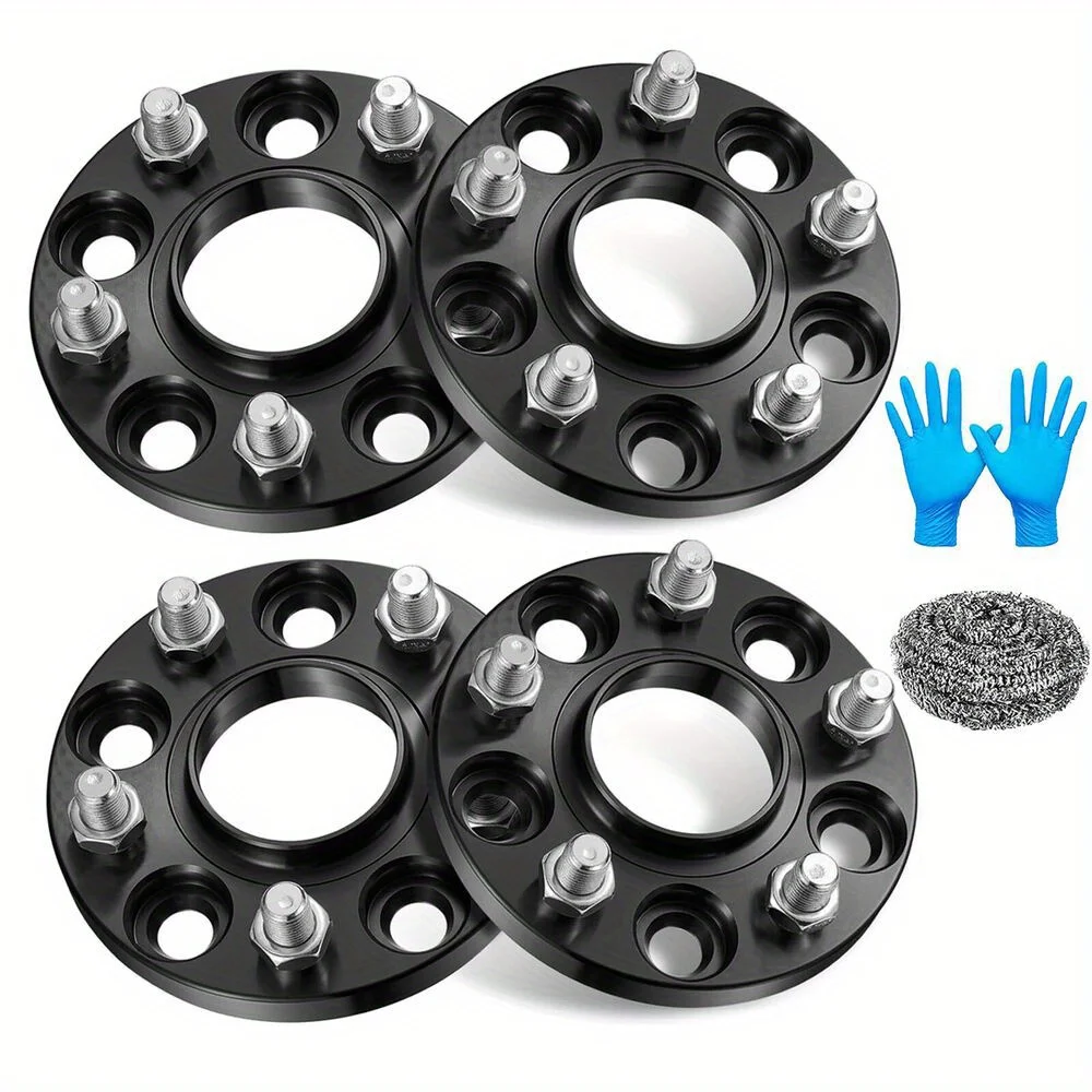 

4Pcs 15MM 5x4.5 5x114.3 Wheel Spacers Hubcentric 12x1.5 64.1mm For Honda Accord