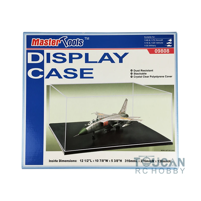 

Trumpeter Transparent Display Case Box 316x276x136MM OM Showcase For Model Aircraft 09808 TH05823-SMT9