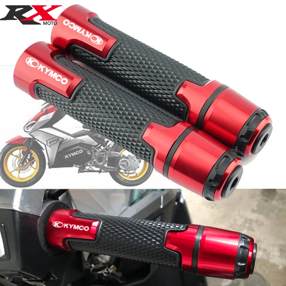 

For KYMCO XCITING S400 DT X360 Downtown 350i X-Town 300 7/8" 22MM Motorcycle CNC Aluminum Accessories Anti-Slip Handle Bar Grips