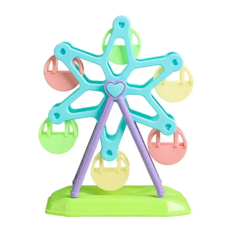 

Parrot Ferris Wheel Interactive Bird Feeder Smaller Bird Foraging Wheel For Interactive Training Props Exercise Leg Strength
