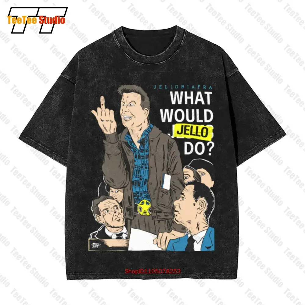 Jello Biafra (Dead Kennedys) Brian Walsby. Punk Vintage Oversized T-Shirt 0UP5
