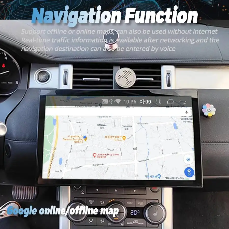 13inch Android Screen For Range Rover Evoque 2012-2018 Stereo Car Multimedia Video Player GPS Autoradio Carplay Navigation Audio