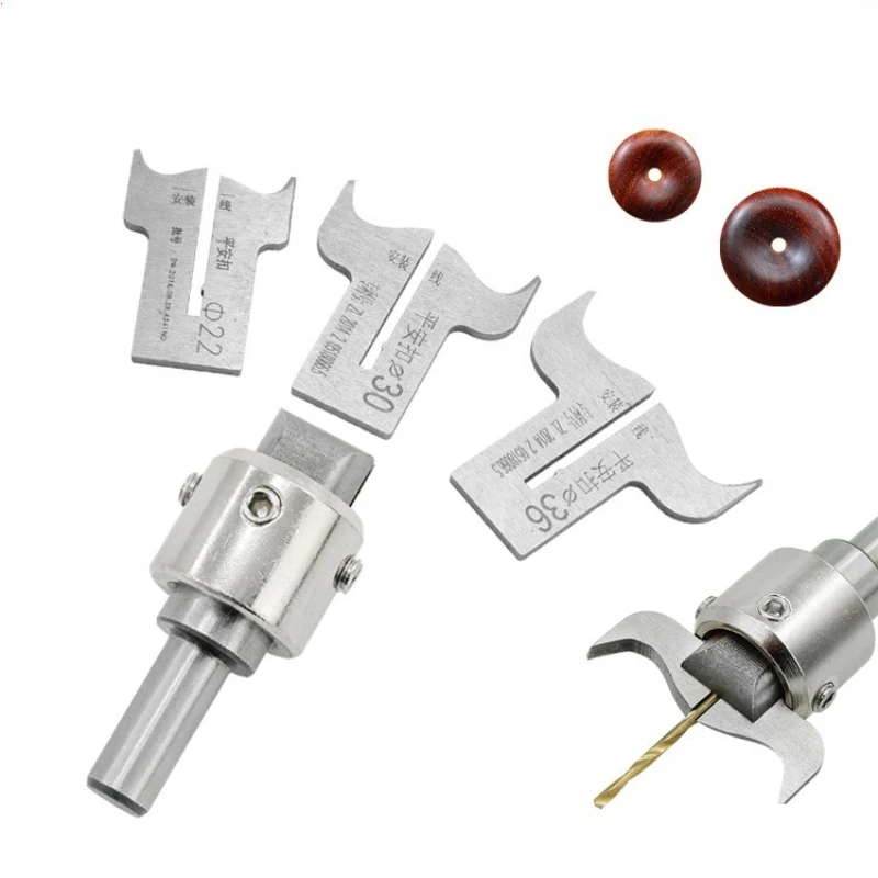 

20-60mm Only Blade Lucky Buckle Oblate Beads Ball Knife Wood Milling Cutter DIY Woodworking Tools Ferramentas Para Madeira CNC