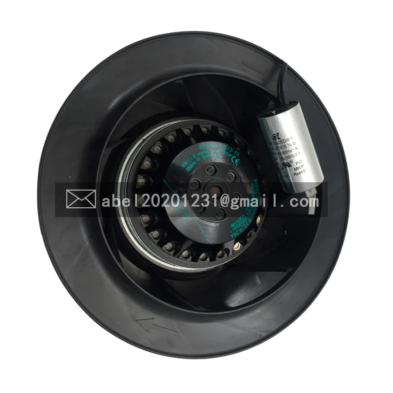 BRAND NEW ORIGINAL R2E190-AO72-70 R2E190-A072-70 48W+58W 190MM AC 230V Centrifugal COOLING FAN COOLER