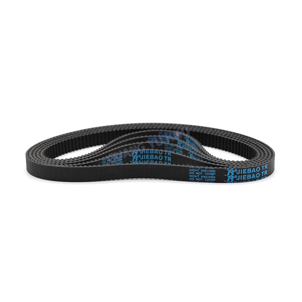 HTD 3M Closed Loop Rubber Timing Belt Length 360/363/366/369/372/375/378/381/384/387/390/393/396/399/402/405~510mm Width 10~25mm