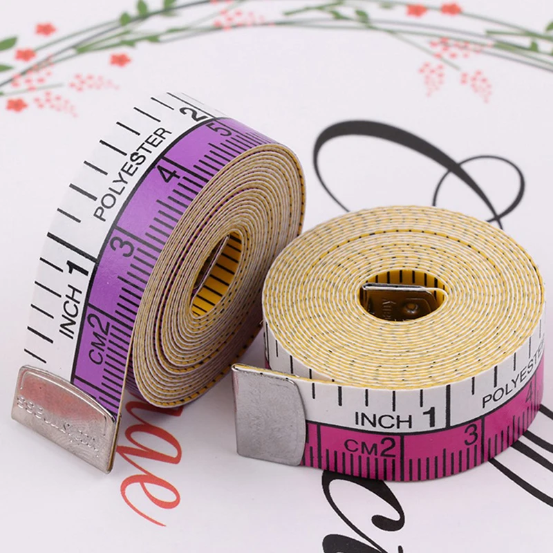 60in Soft Sewing Ruler Meter Sewing Tape Measure Body Clothes Ruler Sewing Kits