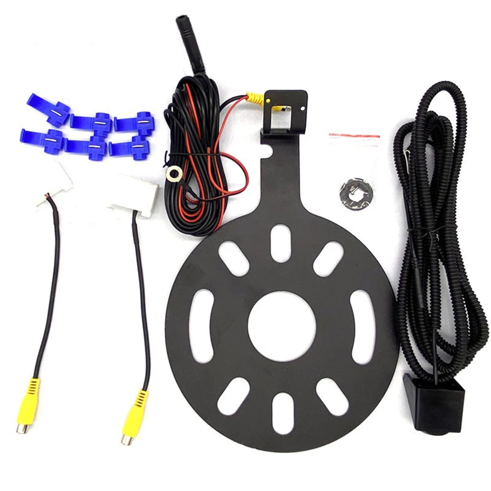 

12V Rear View Camera Compatible with For Jeep For Wrangler 2007 2018 Fixed Mount 720p Resolution 170 Degree Field of View