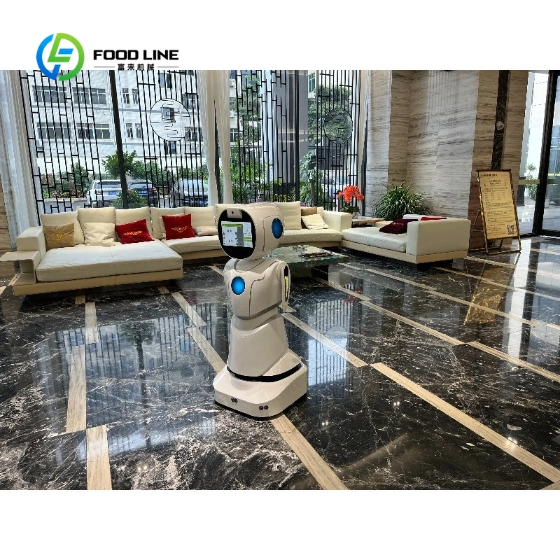 Customized Artificial Intelligence Humanoid Robot Commercial Hotel Welcome Reception Greeting Guide Service Robot Android