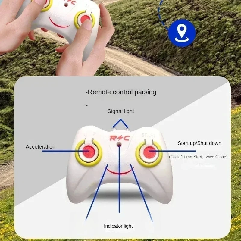 طائرة بدون طيار صغيرة RC قابلة لإعادة الشحن بدون جهاز تحكم عن بعد طائرات هليكوبتر RC ألعاب طائرة بدون طيار تحريض آمنة مقاومة للسقوط ألعاب طائرة Rc #3