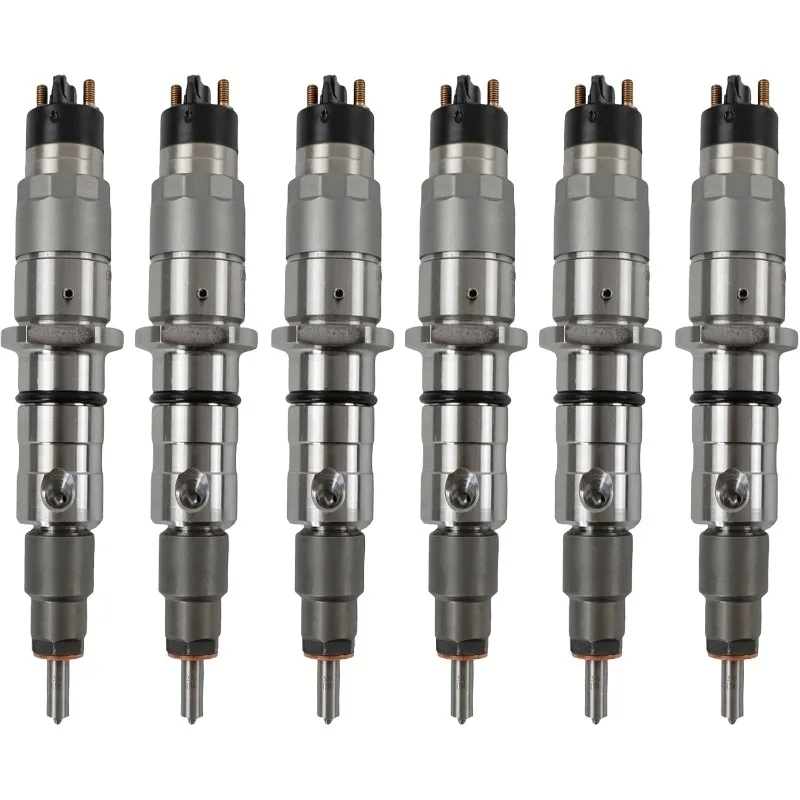6PCS 0445120133 4945463 4993482 3965749 Common Rail Fuel Injector For Cummins ISC ISC8.3 ISL9 QSC8.3 QSL8.9 QSL9 Engine