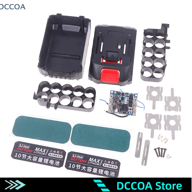 BL18650 Li-ion batterijbehuizing met Type-C oplaadbescherming Printplaat Shell Boxs BL18650 voor 21V 60A Li-ion batterijbehuizingen