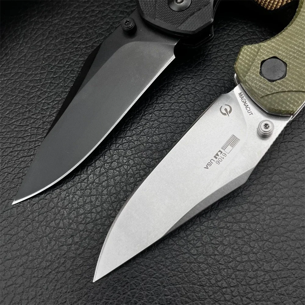KS 6106 التكتيكية جيب سكين للفرد 8Cr13Mov شفرة Micarta مقبض في الهواء الطلق التخييم التنزه الصيد السكاكين الصيد بقاء أدوات #4